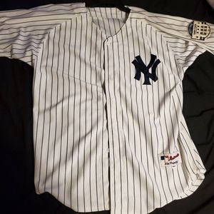 Joba Chamberlain. NY yankees Majestic Authentic 56